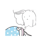 A special day for Dancing Bunny（個別スタンプ：1）