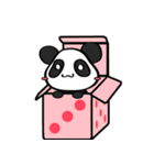 Pink Panda [Eng ＆ Kor} 3（個別スタンプ：16）