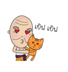 Grandpa Grandma ＆ Lovely Cat（個別スタンプ：11）