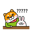Dog ＆ Rabbit_987（個別スタンプ：35）
