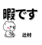 辻村専用デカ文字（個別スタンプ：20）