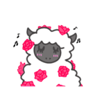 自由な羊 ぽんちゃん（個別スタンプ：19）