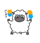 自由な羊 ぽんちゃん（個別スタンプ：39）