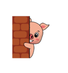 A Lazy Piggy (Global)（個別スタンプ：9）