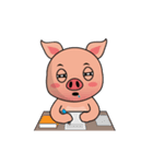 A Lazy Piggy (Global)（個別スタンプ：11）