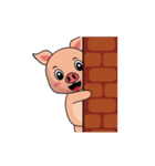 A Lazy Piggy (Global)（個別スタンプ：12）