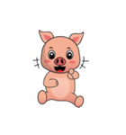 A Lazy Piggy (Global)（個別スタンプ：20）