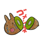 Fruits Rabbit（個別スタンプ：1）