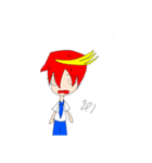 Red head kung（個別スタンプ：1）