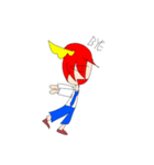 Red head kung（個別スタンプ：3）