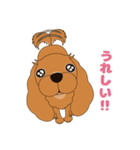 キャバリア犬♪ルビー1（個別スタンプ：28）