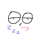 目は口ほどに物を言うを感じるスタンプ（個別スタンプ：4）