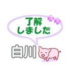 白川「しらかわ」さん専用。日常会話（個別スタンプ：4）