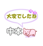 中本「なかもと」さん専用。日常会話（個別スタンプ：13）