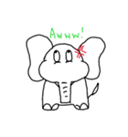 elephant plus（個別スタンプ：4）