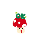 Mushrooms Cute（個別スタンプ：1）