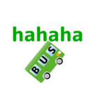 バス運転手、ドライバー向け動くスタンプ2（個別スタンプ：4）