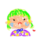 in crayons（個別スタンプ：3）