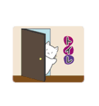 軽く挨拶するゲーマーねこ（個別スタンプ：28）