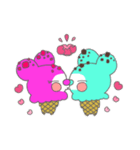 恋するアイスクリーム (ラズベリー)（個別スタンプ：35）