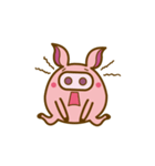 Passionate baby pig（個別スタンプ：6）