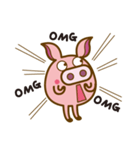 Passionate baby pig（個別スタンプ：12）