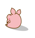 Passionate baby pig（個別スタンプ：37）