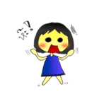 girl strang（個別スタンプ：13）