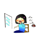 girl strang（個別スタンプ：31）