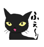 black cat conversation（個別スタンプ：32）
