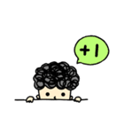 Curly Curly Curly（個別スタンプ：3）