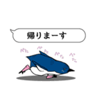 吹き出し ペンギンズ（個別スタンプ：33）