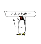 吹き出し ペンギンズ（個別スタンプ：34）