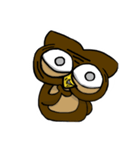 Nauzy owl（個別スタンプ：11）