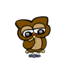 Nauzy owl（個別スタンプ：13）