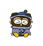 Nauzy owl（個別スタンプ：18）