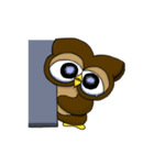 Nauzy owl（個別スタンプ：24）