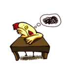 cackling hen（個別スタンプ：5）