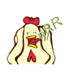 cackling hen（個別スタンプ：17）