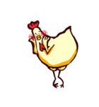 cackling hen（個別スタンプ：31）