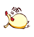 cackling hen（個別スタンプ：38）