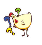 cackling hen（個別スタンプ：39）