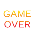 JEQXH AND THE GAME OVER（個別スタンプ：38）