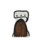 Swag Long Hair Ghost（個別スタンプ：7）