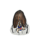 Swag Long Hair Ghost（個別スタンプ：14）