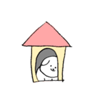 白くて丸い犬（個別スタンプ：12）