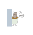 Mr. Alpaca (27, new employee)（個別スタンプ：7）