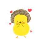 A peculiar chick-Ari（個別スタンプ：3）