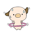 A cute little pig bongbong（個別スタンプ：1）