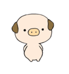 A cute little pig bongbong（個別スタンプ：7）